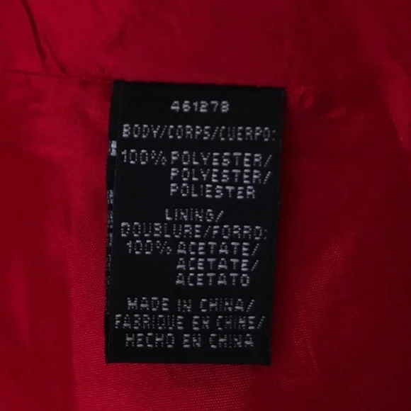 Jill Stuart V-Neck Red Halter Gown with Keyhole Back Size 2 - Picture 8 of 8